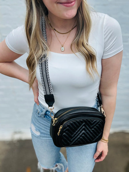 The Emily Everyday Strapped Crossbody - Multiple Colors