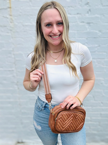The Emily Everyday Strapped Crossbody - Multiple Colors