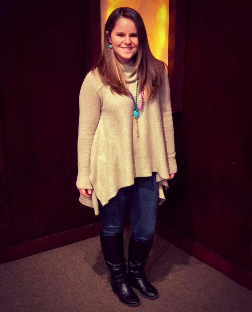 Soft & Sweet Cowl Neck Sweater