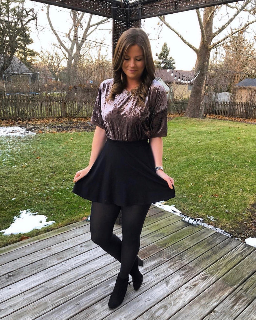 Victoria Velvet Blouse