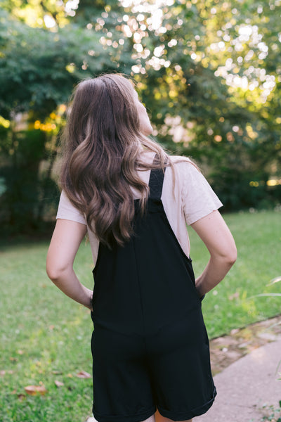 Everyday Overall Shorts - Black