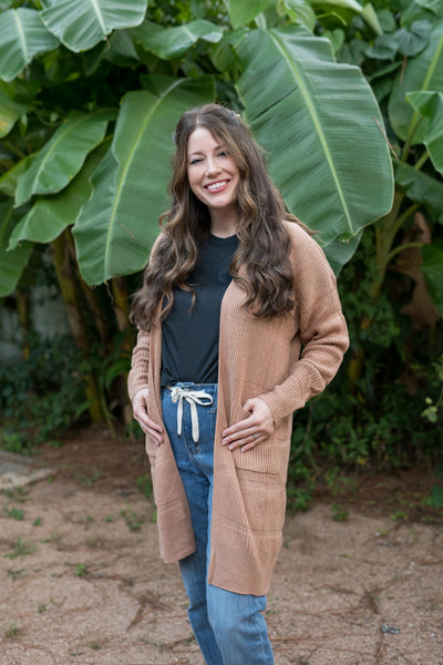 Mocha Brown Snuggle Up Cardigan