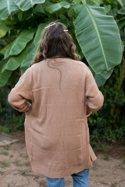 Mocha Brown Snuggle Up Cardigan