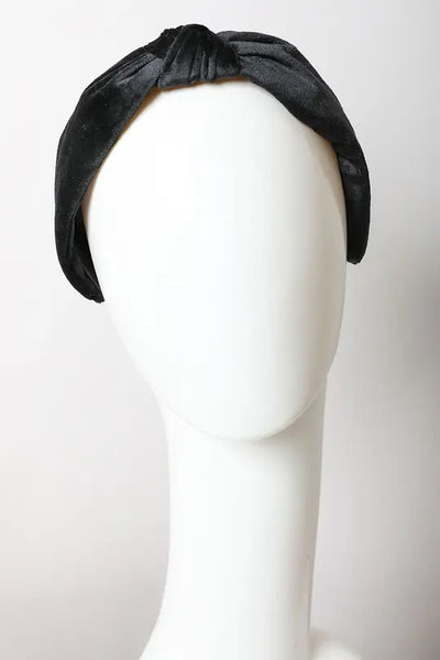 Velvet Turban Twist Knot Headband - Multiple Colors