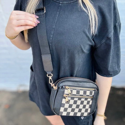 Chloe Checkmate Crossbody - Multiple Colors