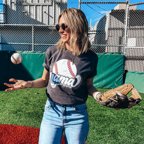 Baseball Mama Tee