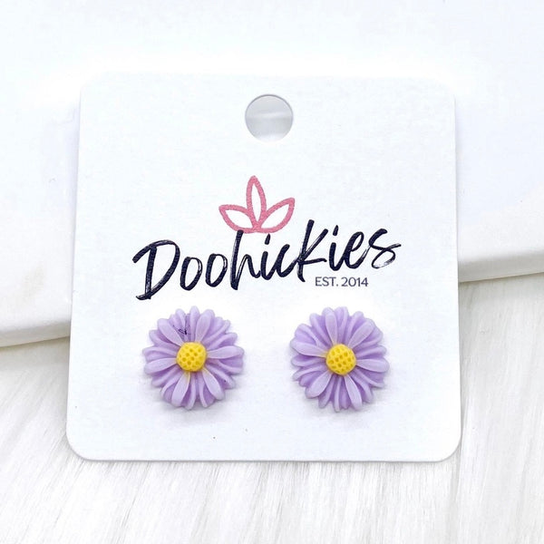 Daisy Studs - Multiple Colors