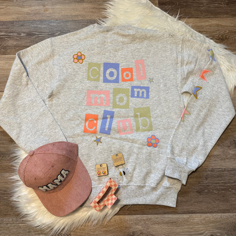 Cool Mom Club Light Grey Sweatshirt