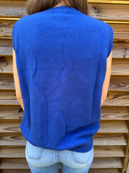 H-TOWN Tinsel Sweater Vest