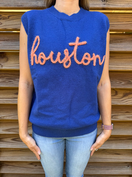 H-TOWN Tinsel Sweater Vest