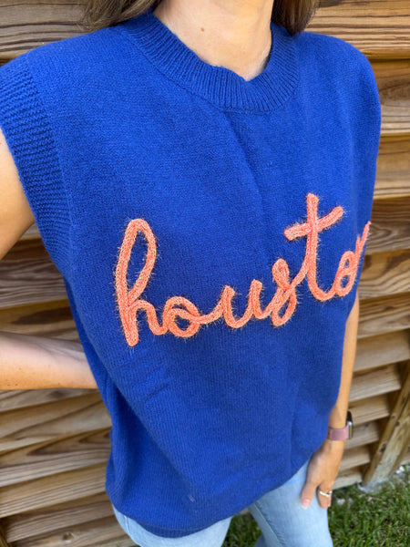 H-TOWN Tinsel Sweater Vest