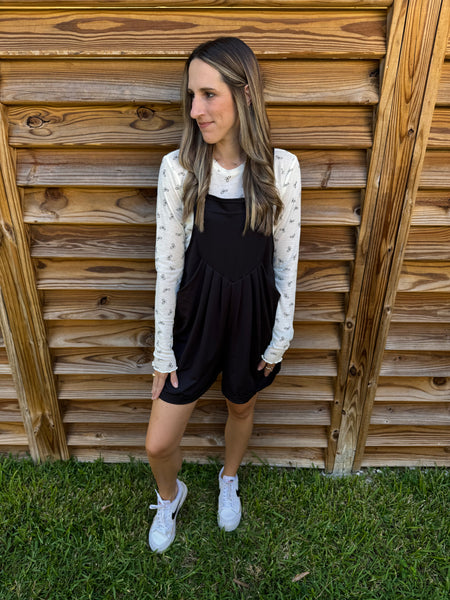 The Basic Bow Knit Long Sleeve Top - Cream