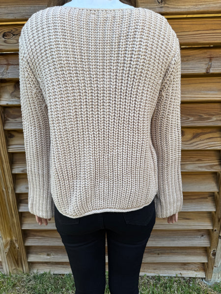 All About The Bows Knitted Sweater Cardigan