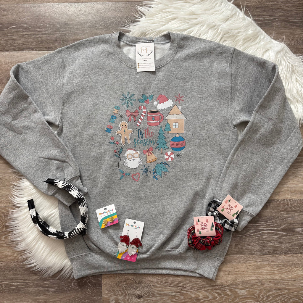 Tis' The Season Doodles Sweatshirt