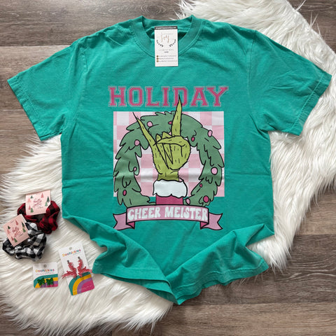 Holiday Cheer Meister Island Green Tee