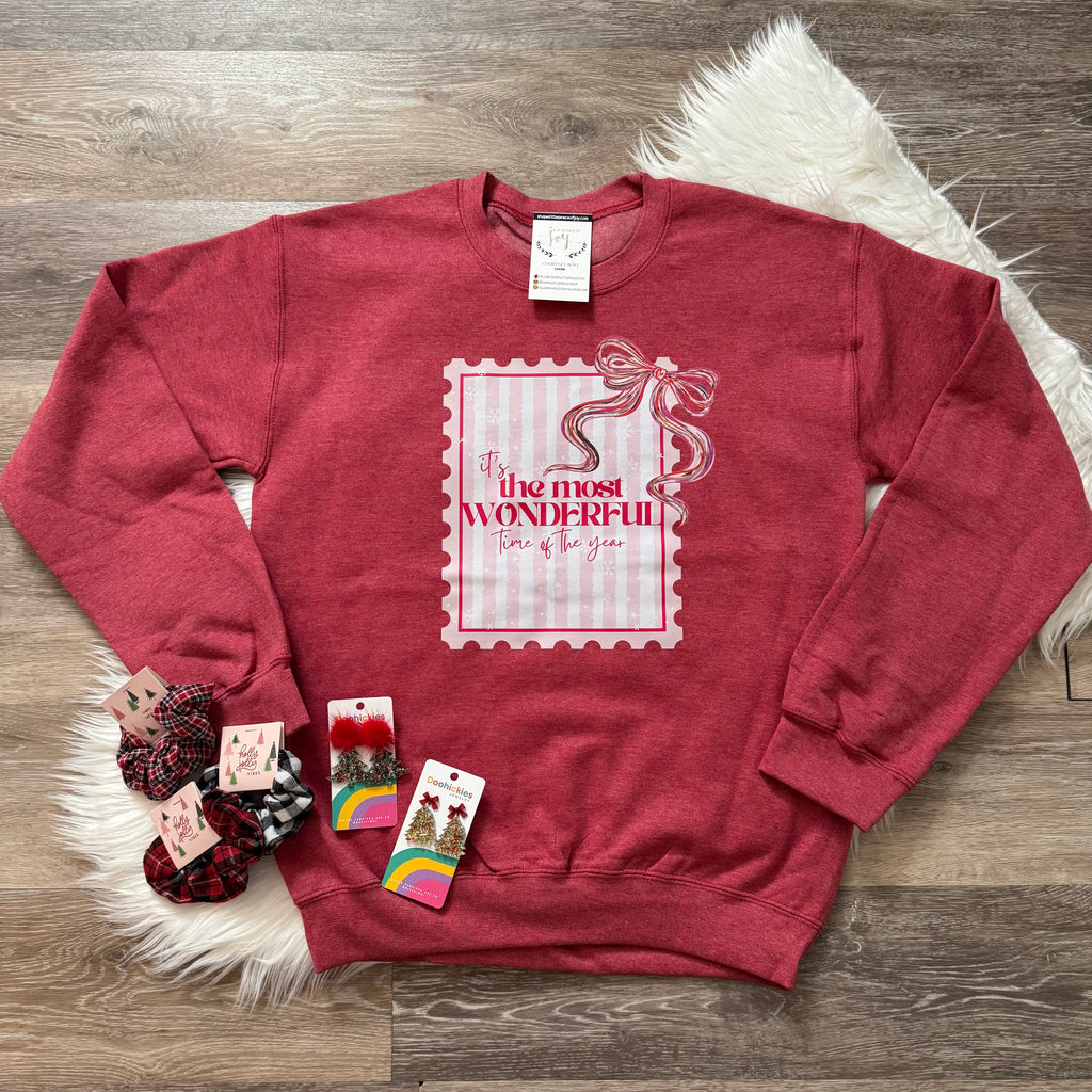 It's The Most Wonderful Time Red Sweatshirt