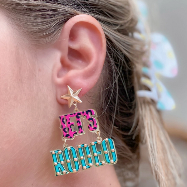 Let's Rodeo Dangle Earrings