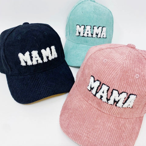 Corduroy Mama Ball Cap - Multiple Colors