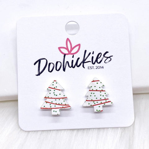 Little Debbie Christmas Tree Studs