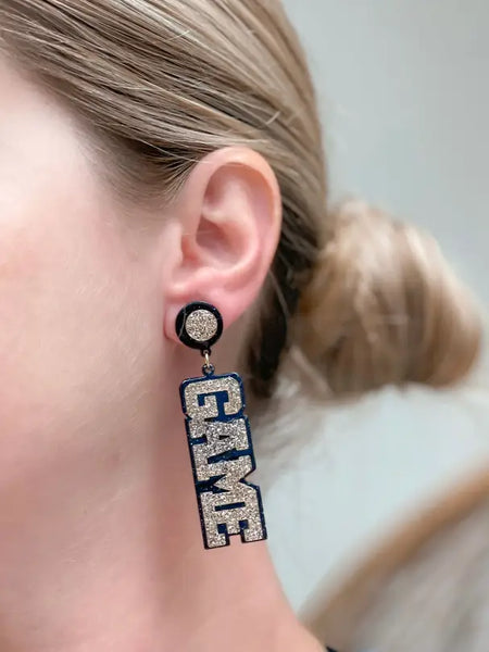 Game Day Statement Dangle Earrings