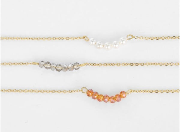Faith Necklace - Blue