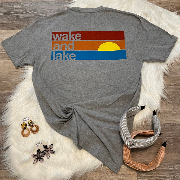 Wake and Lake Tee