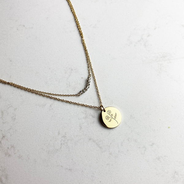 Faith Necklace - Blue